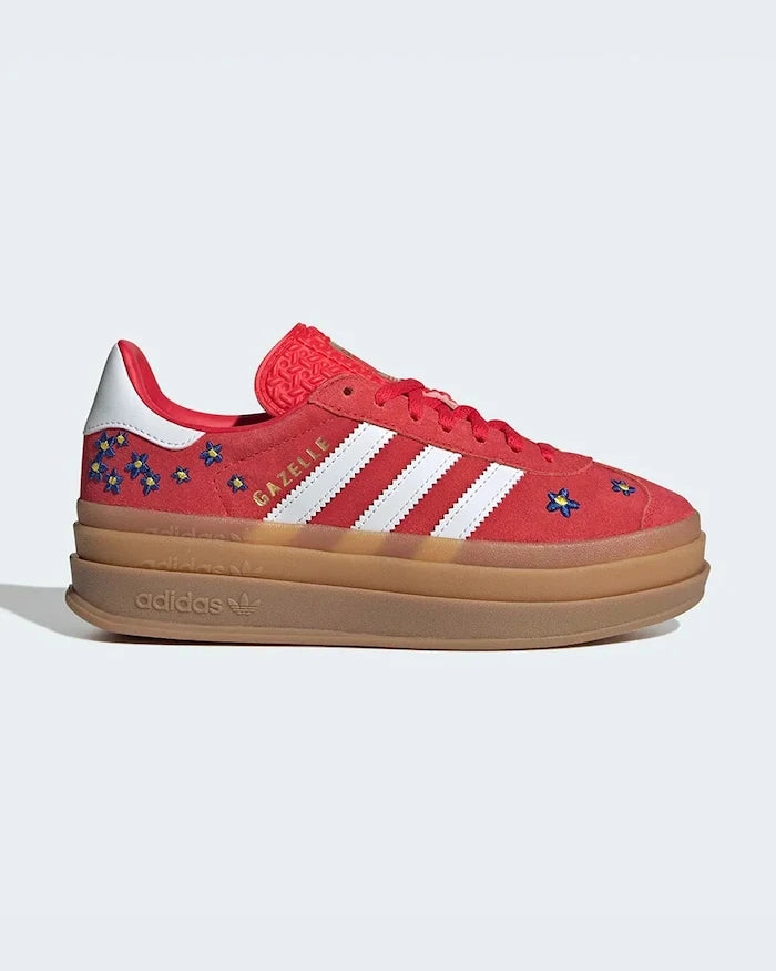 adidas Originals GAZELLE BOLD маратонки за деца от велур