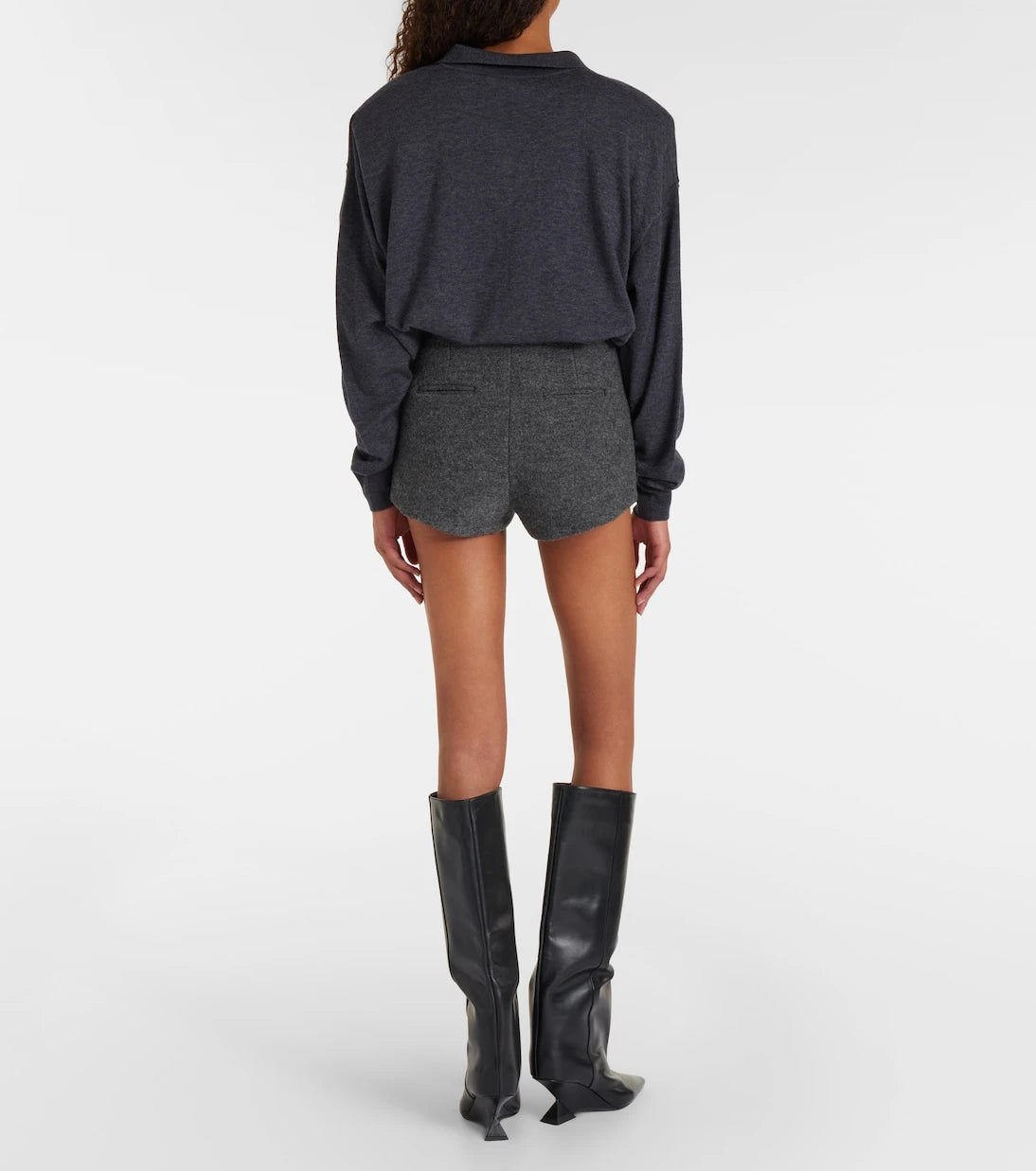 The Frankie Shop - Vail virgin wool shorts