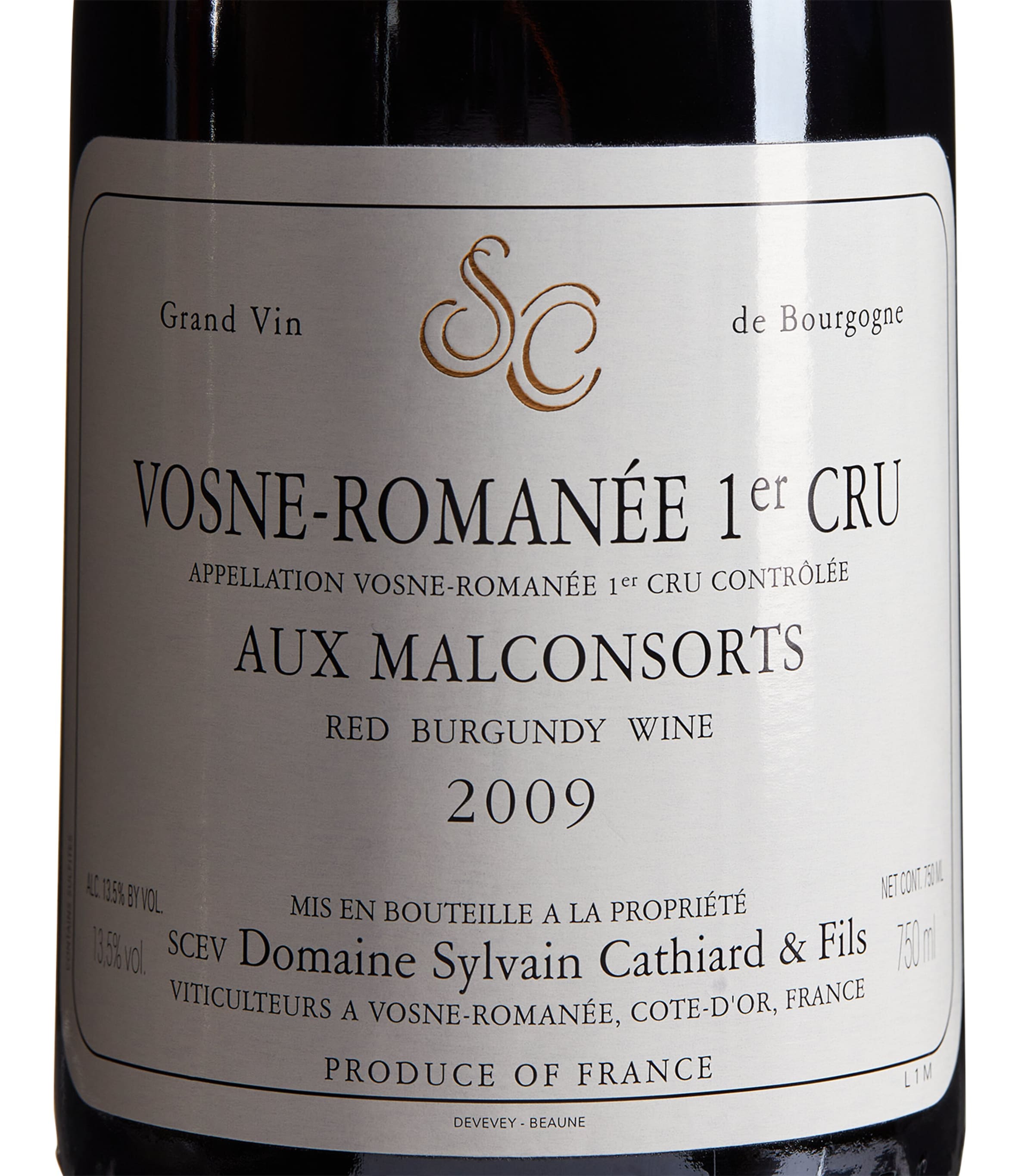 Sylvain Cathiard Vosne-Romanée 1er Cru Pinot Noir 2009 (75cl) - Burgundy, France
