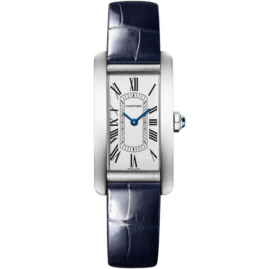 Small Stainless Steel Tank Américaine Watch 19.4mm