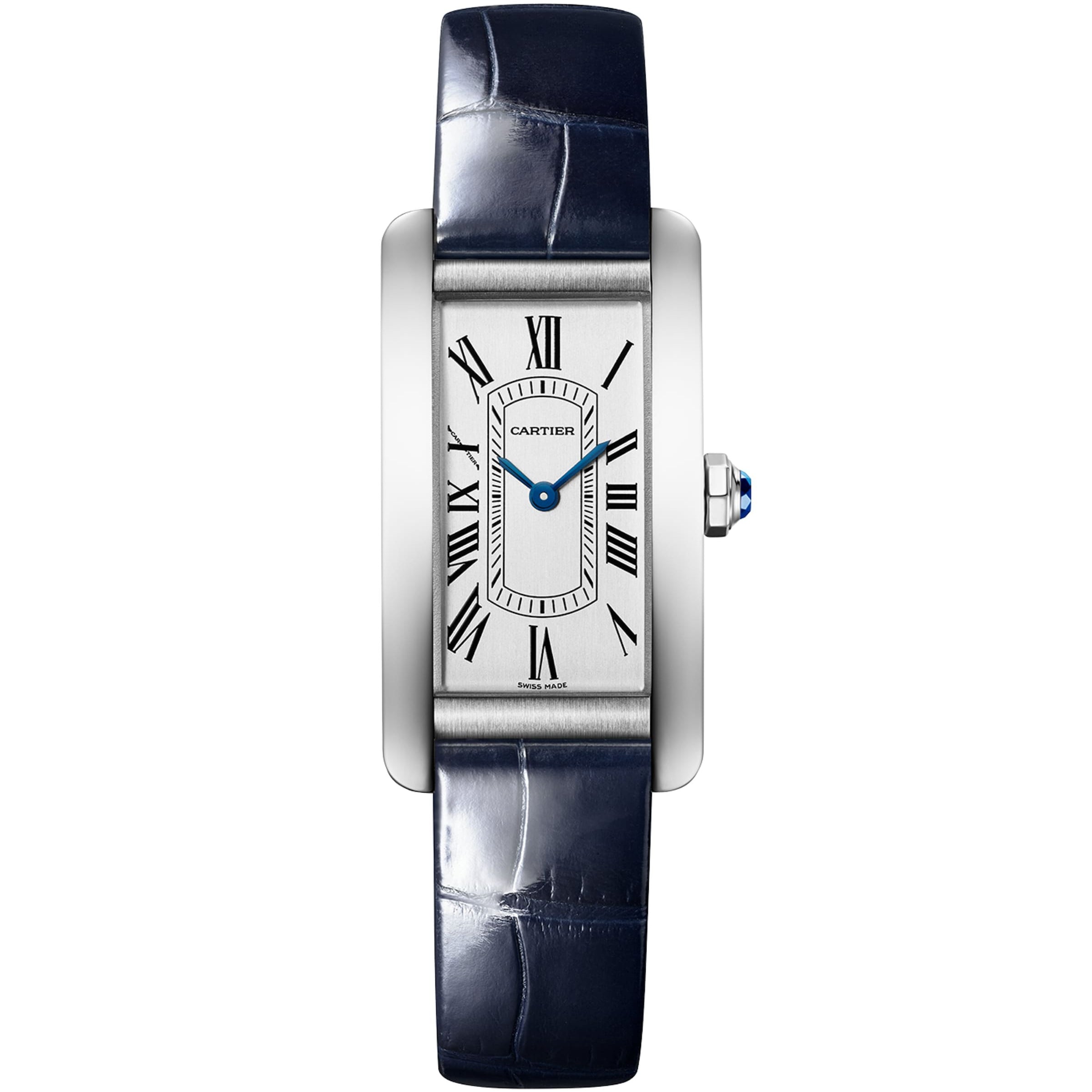 Small Stainless Steel Tank Américaine Watch 19.4mm