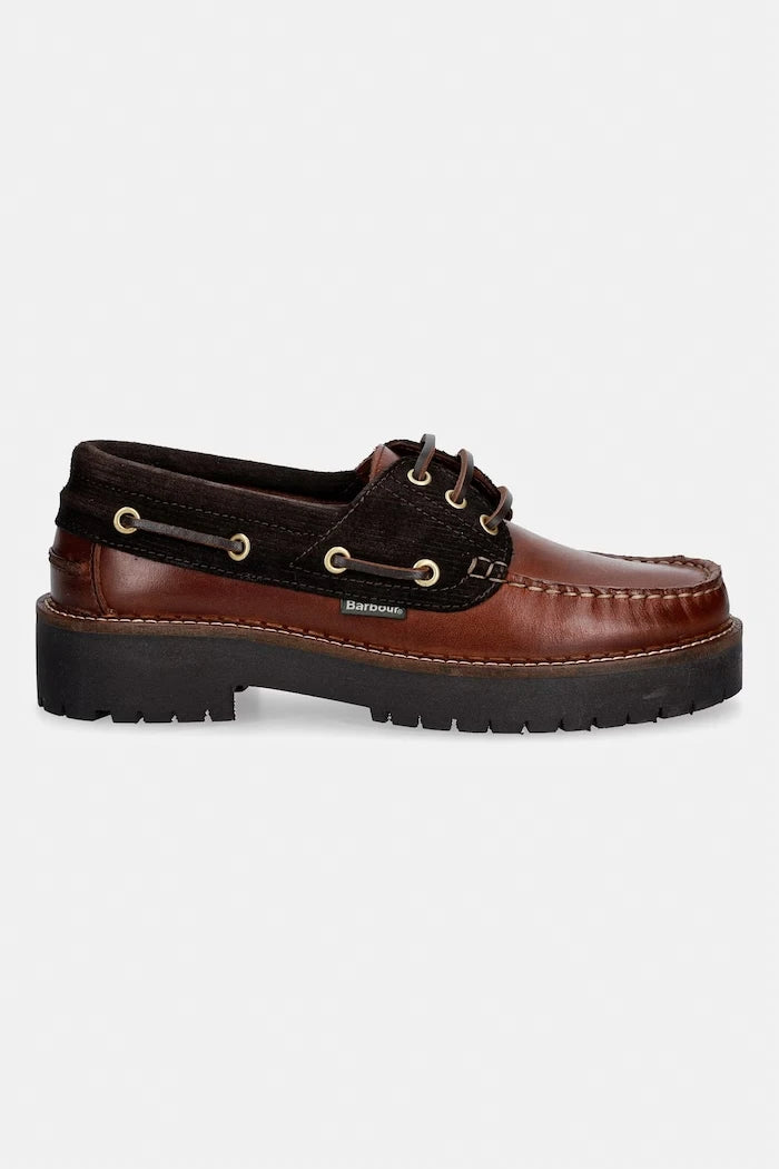 Barbour мокасини дамски от кожа Darras