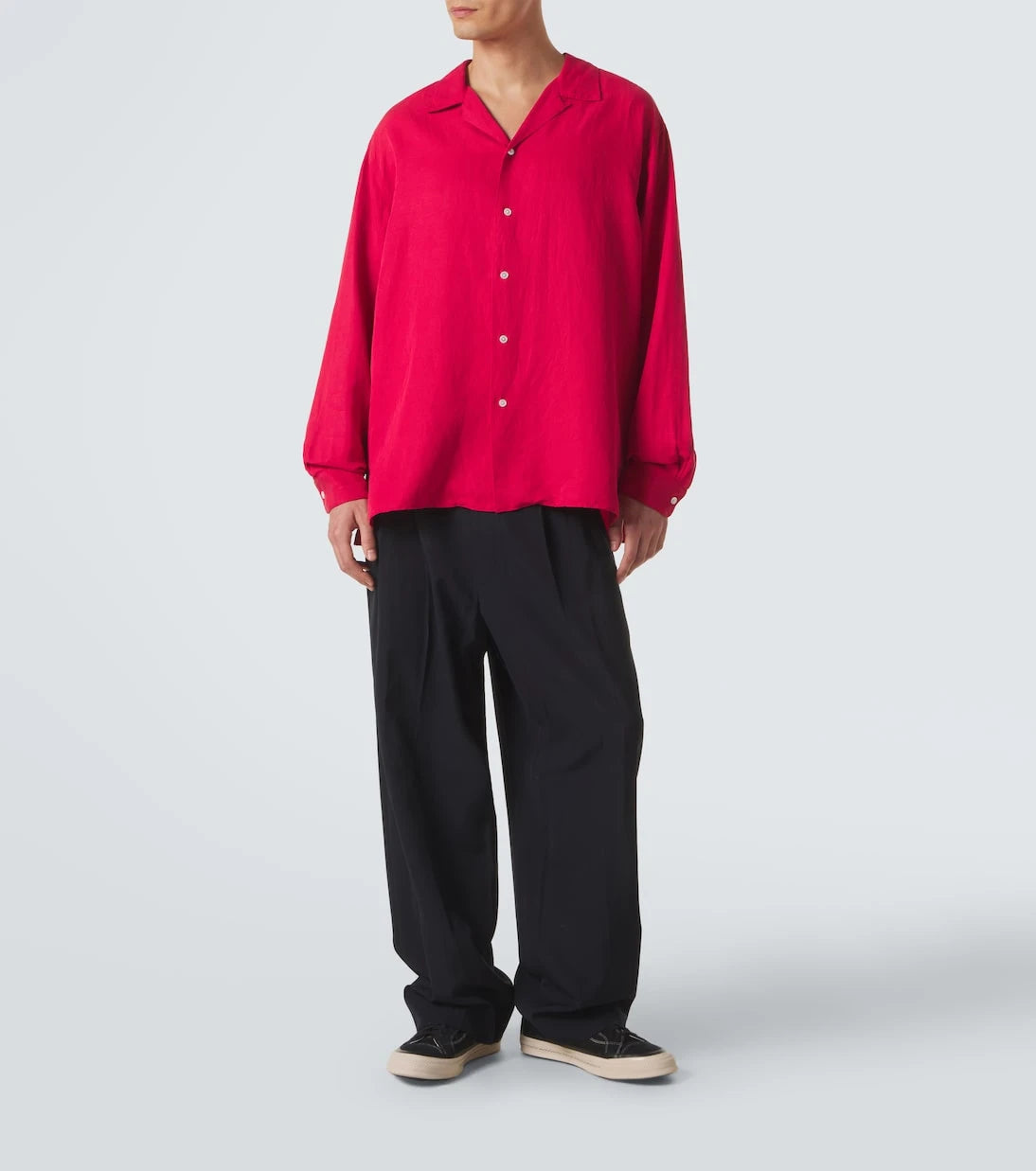 A.Presse - Vintage silk and linen shirt