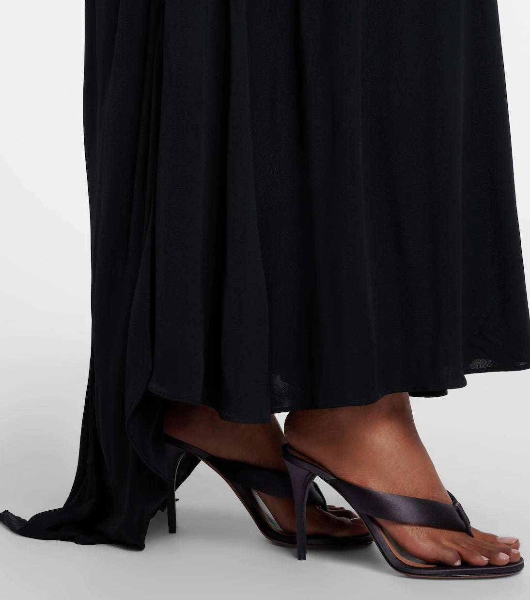 Alaïa - Padded thong sandals