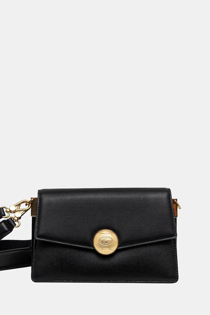 Lacoste Чанта crossbody дамска от кожа