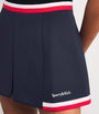Navy Logo Mila Mini Skirt