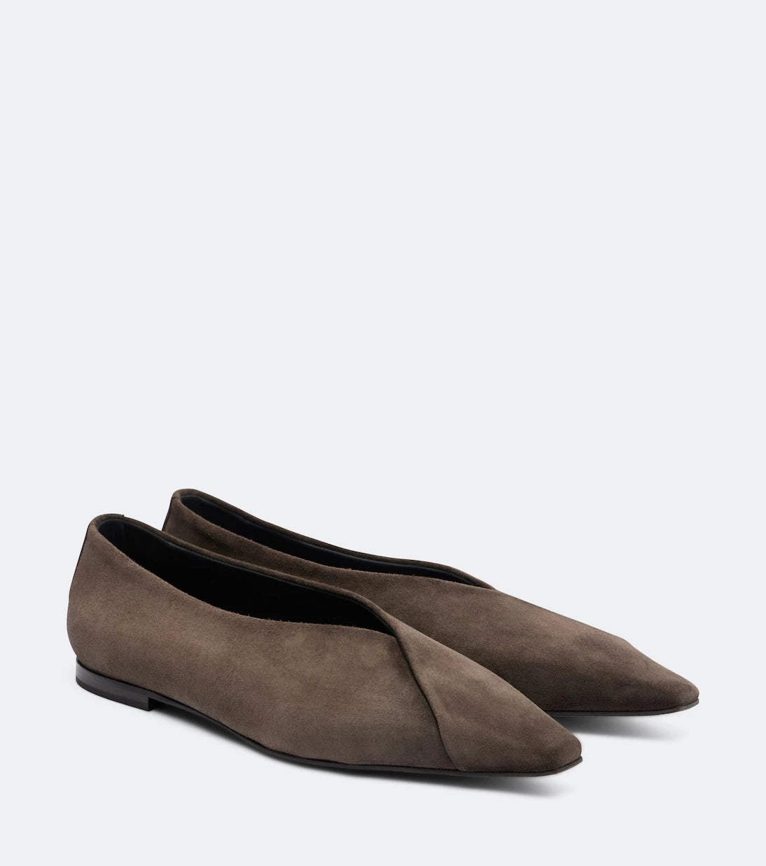 Brunello Cucinelli - Suede ballet flats