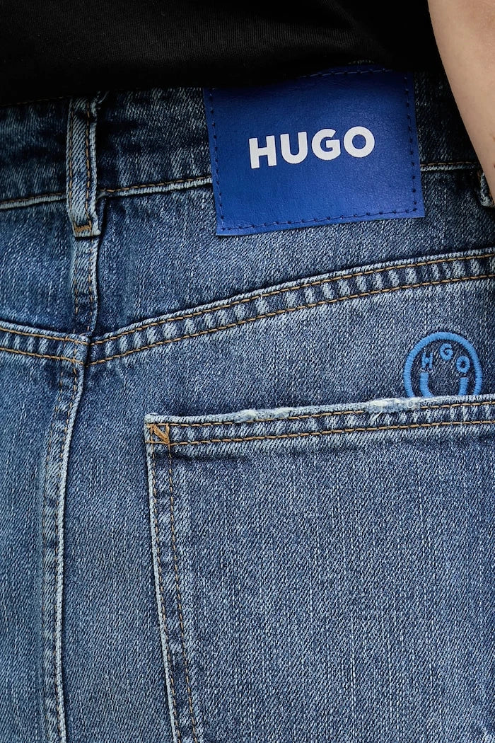 Дънкова пола Hugo Blue Gadele_B