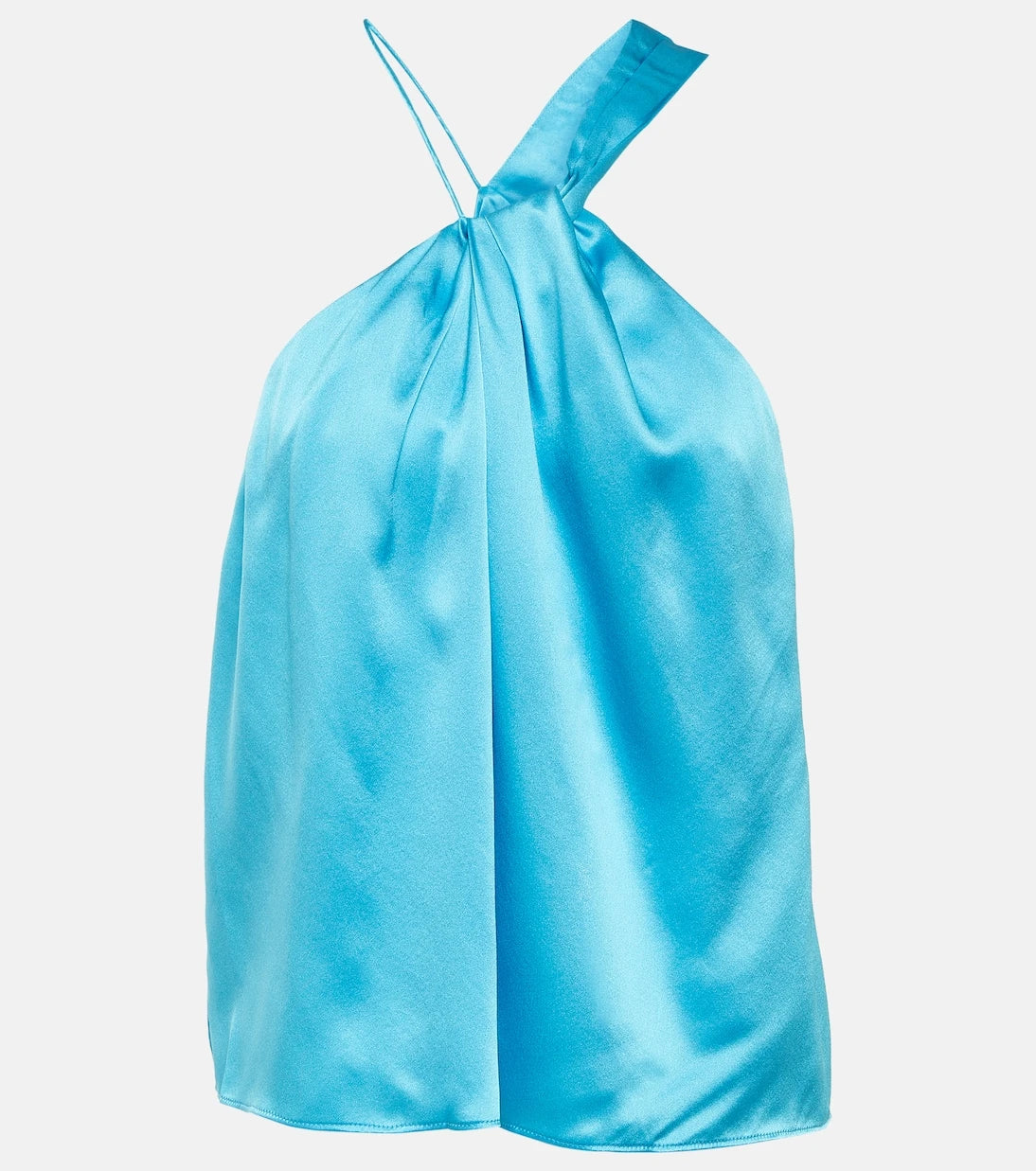 The Sei - One-shoulder silk satin top