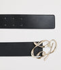 Claudie Pierlot Black Suede Monogram Belt