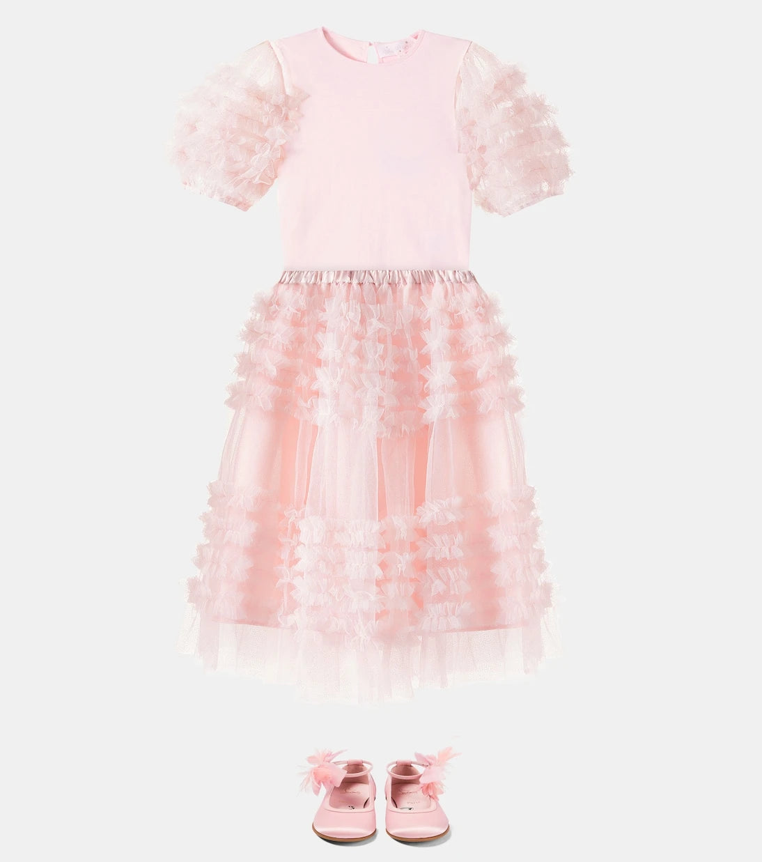 Tutu Du Monde - Diamond Dust ruffled tulle skirt