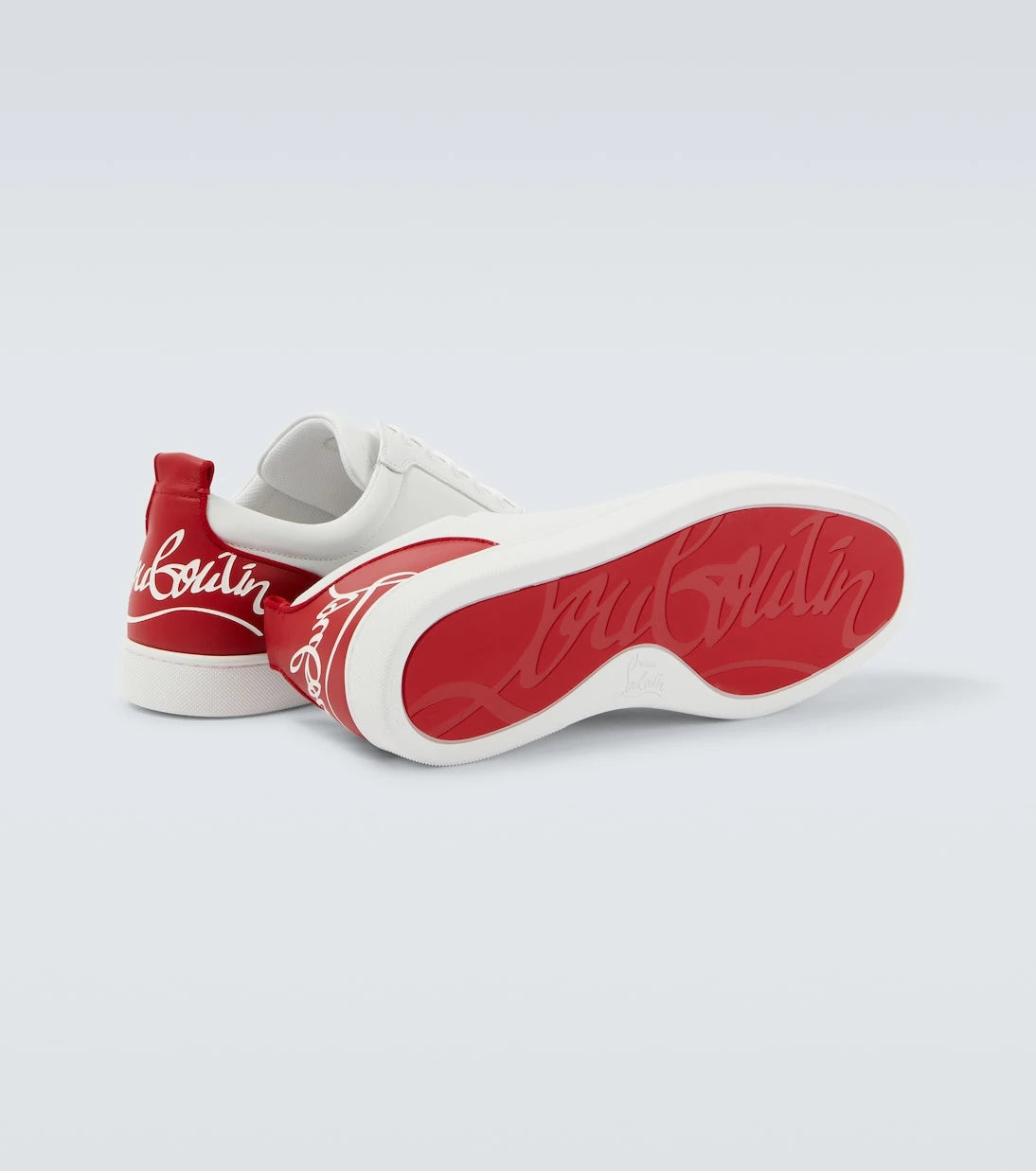 Christian Louboutin - Fun Louis Junior leather sneakers