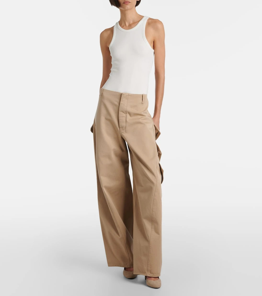 Alaïa - Cotton cargo pants