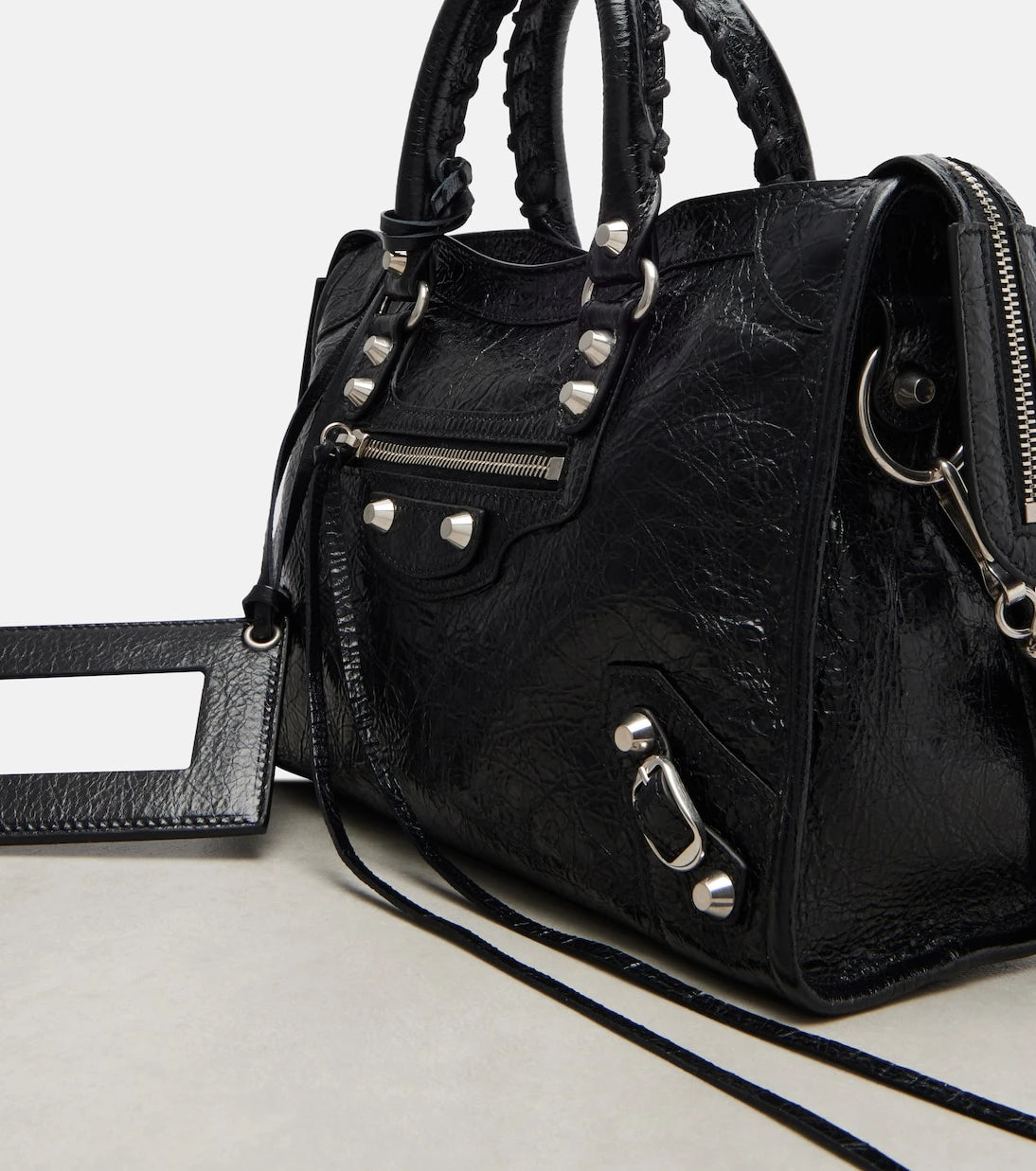 Balenciaga - Le City Small leather tote bag