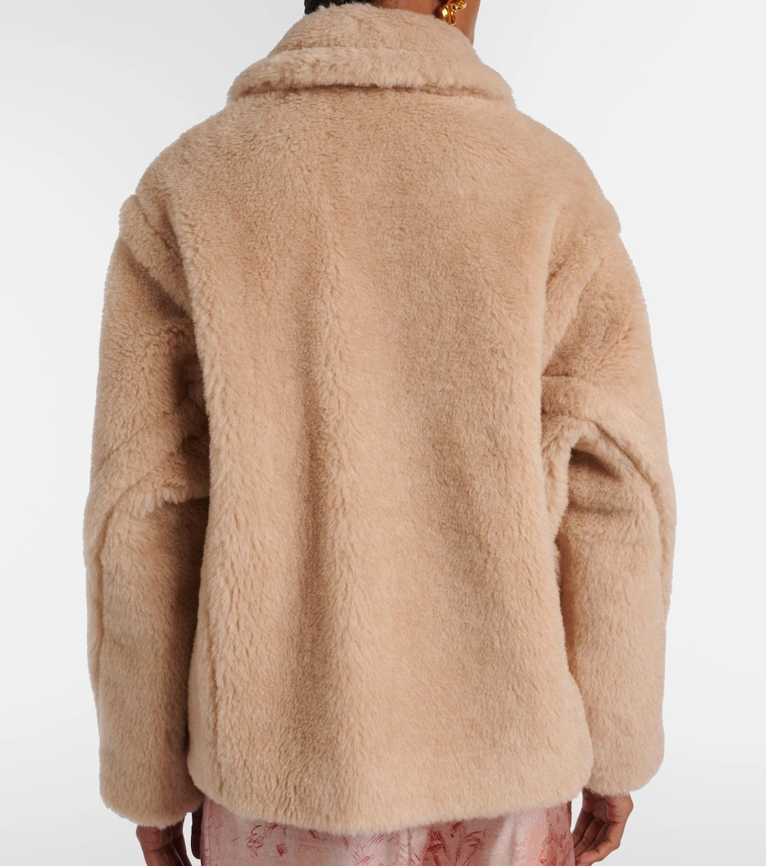 Max Mara - Tritone cropped teddy jacket