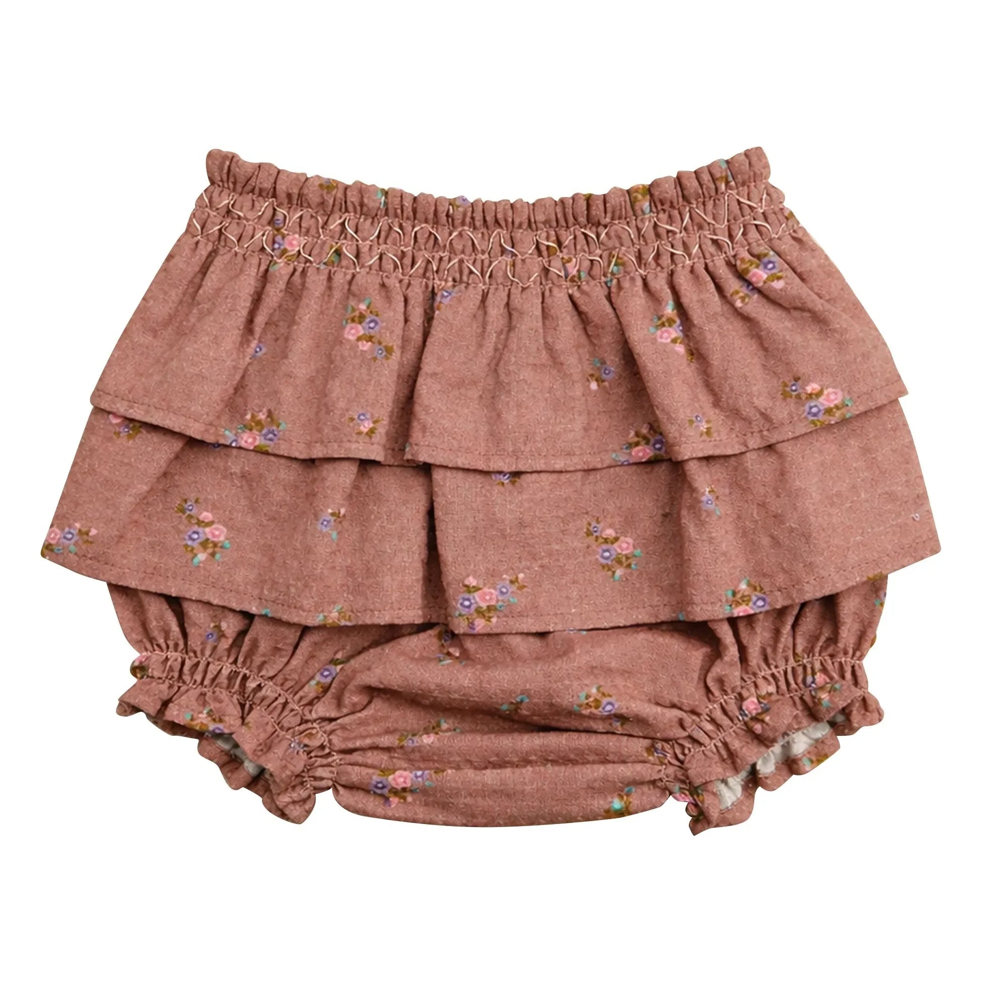 Lililotte - Bloomer Célestine Fleuri Organic Cotton | Dusty Pink