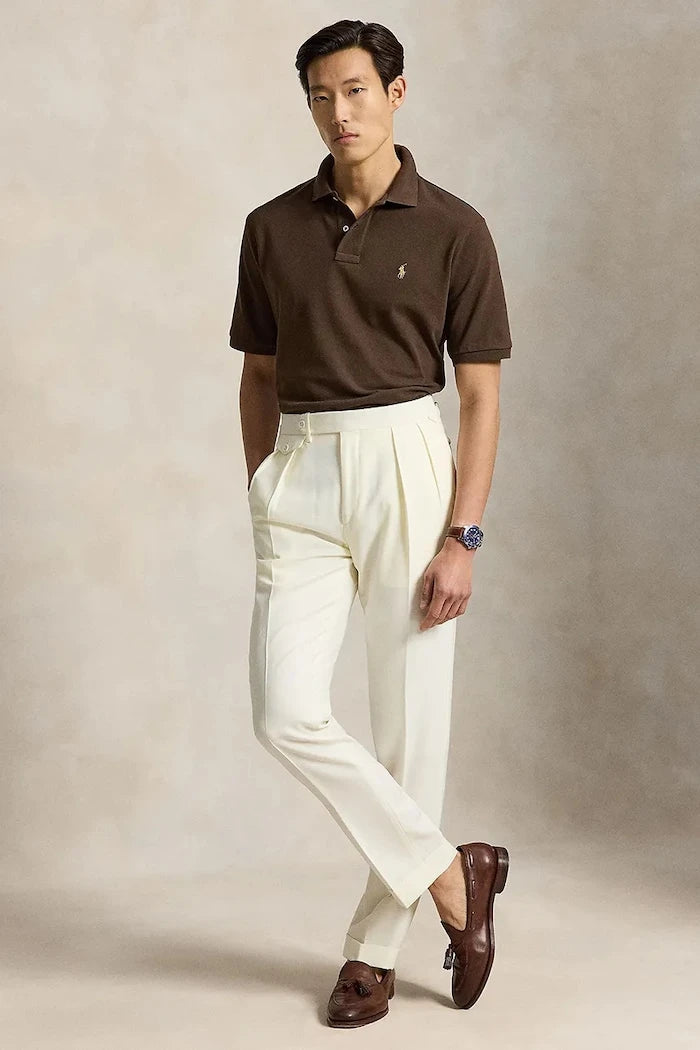 Polo Ralph Lauren тениска с яка мъжка от памук