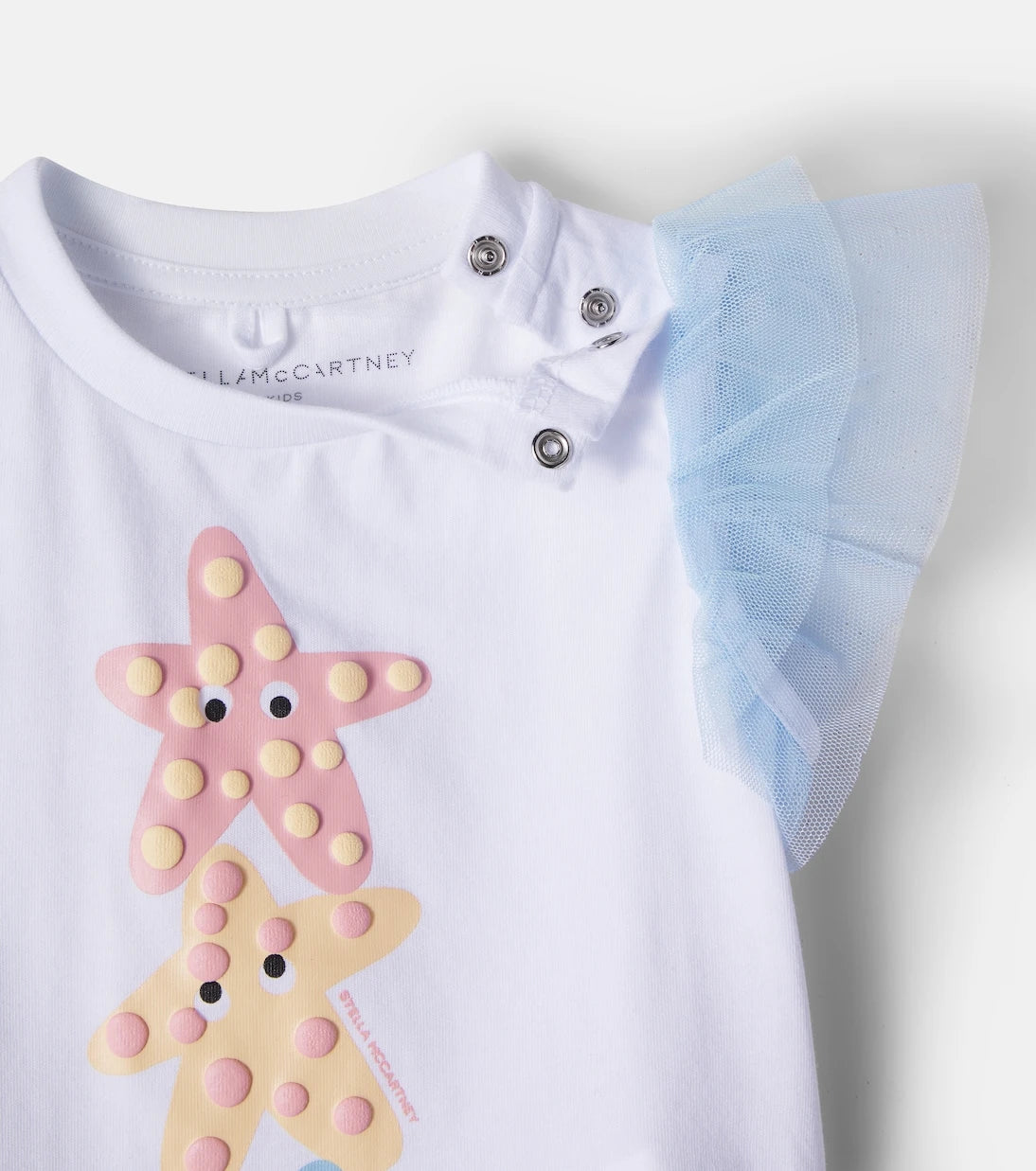 Stella McCartney Kids - توب أطفال من قطن الجيرسي المطبوع