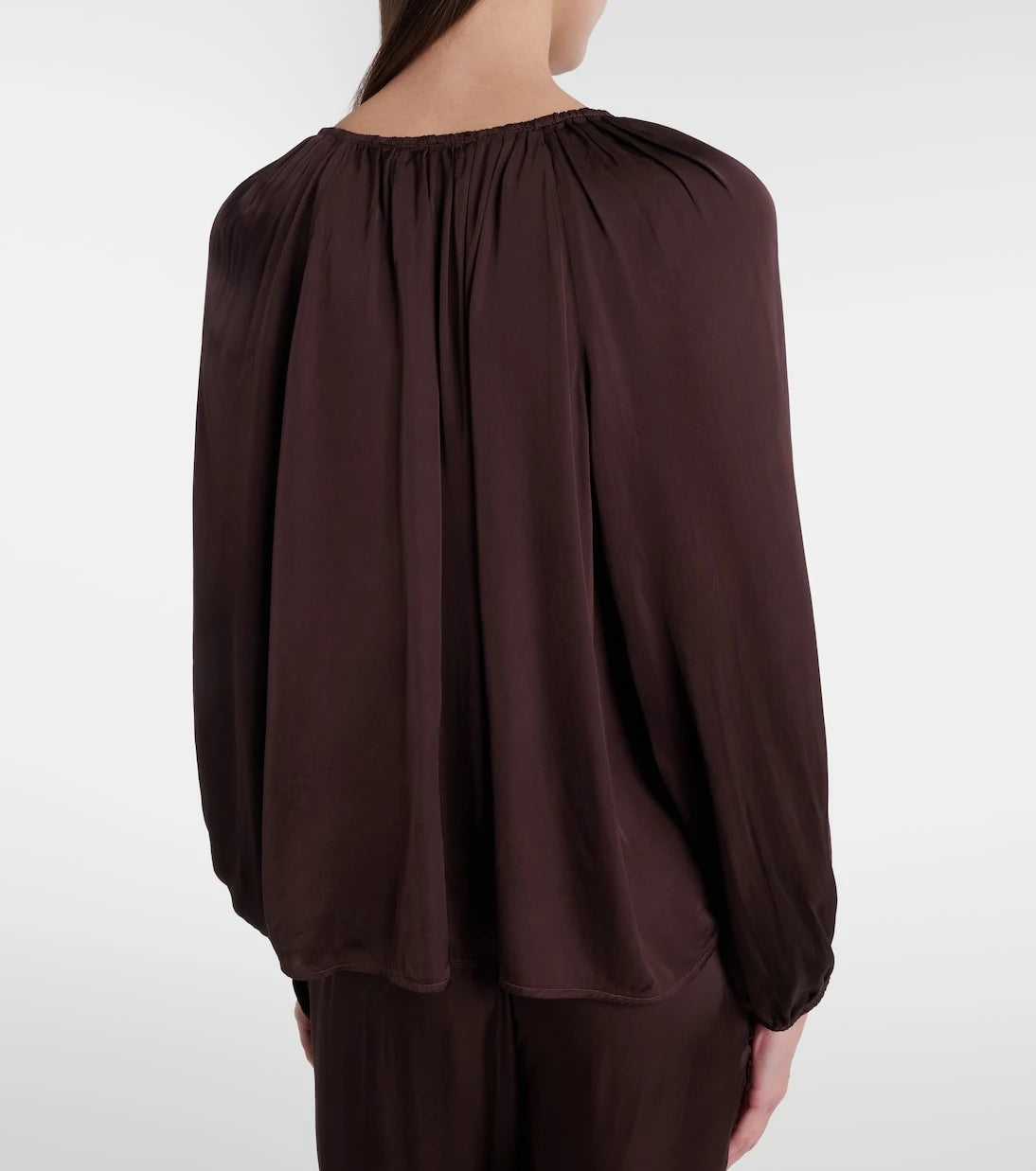 Velvet - Lyla satin blouse