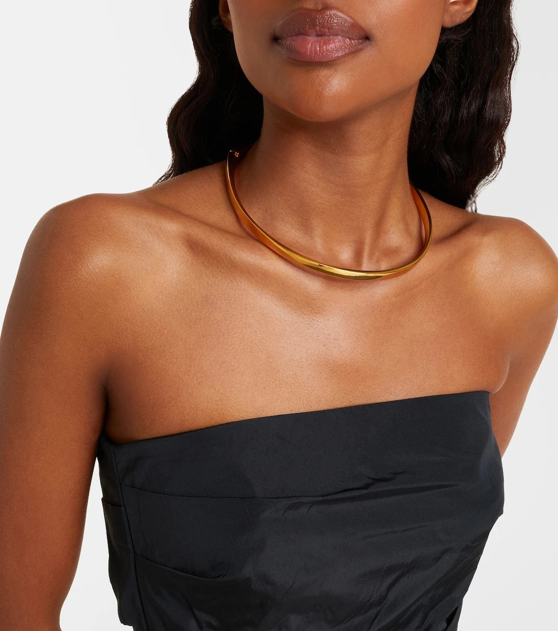 Max Mara - Taffeta corset top
