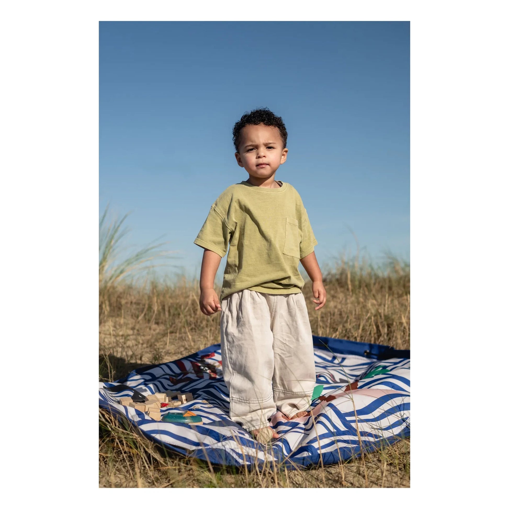 Play and Go - Noomad outdoor bag / mat - Pirate | Blue