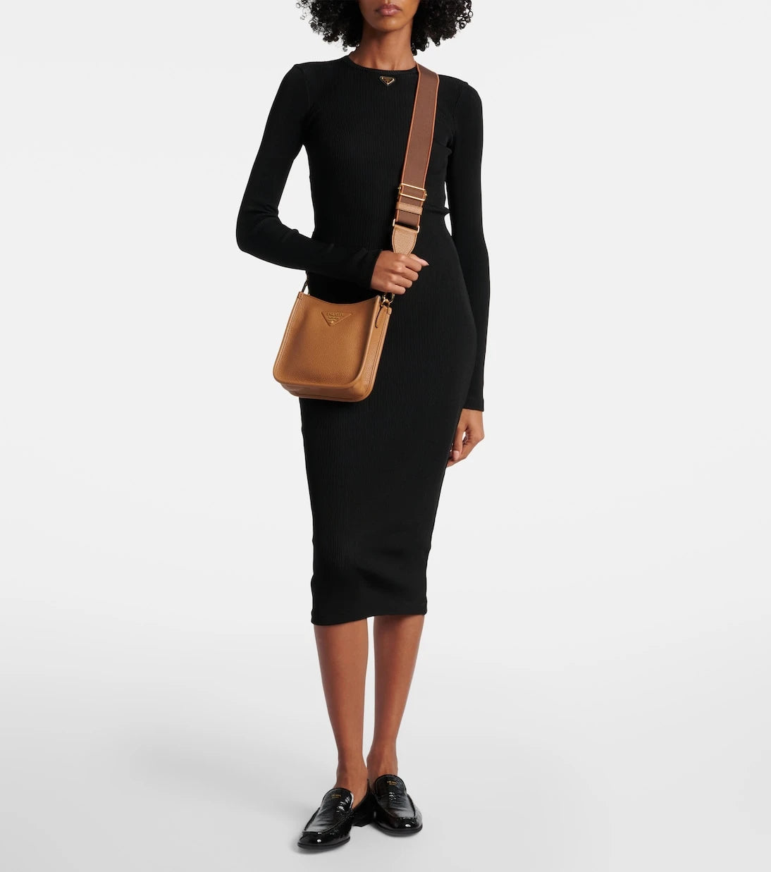 Prada - Mini deri omuz çantası