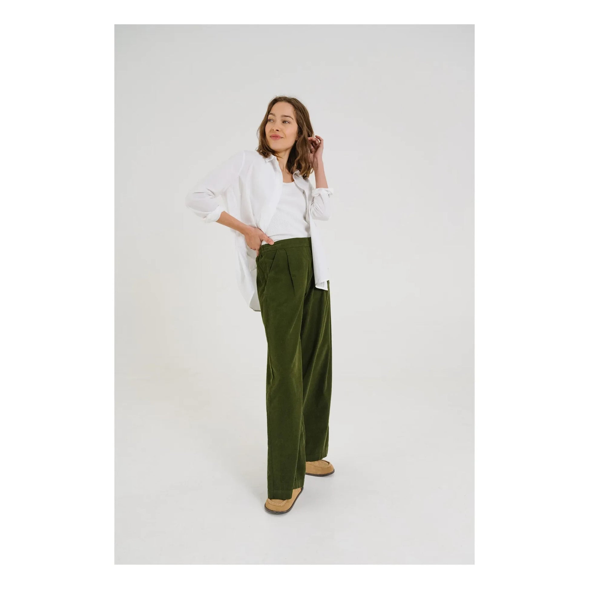 Sacrécoeur - Julie Cotton Poplin Shirt | White