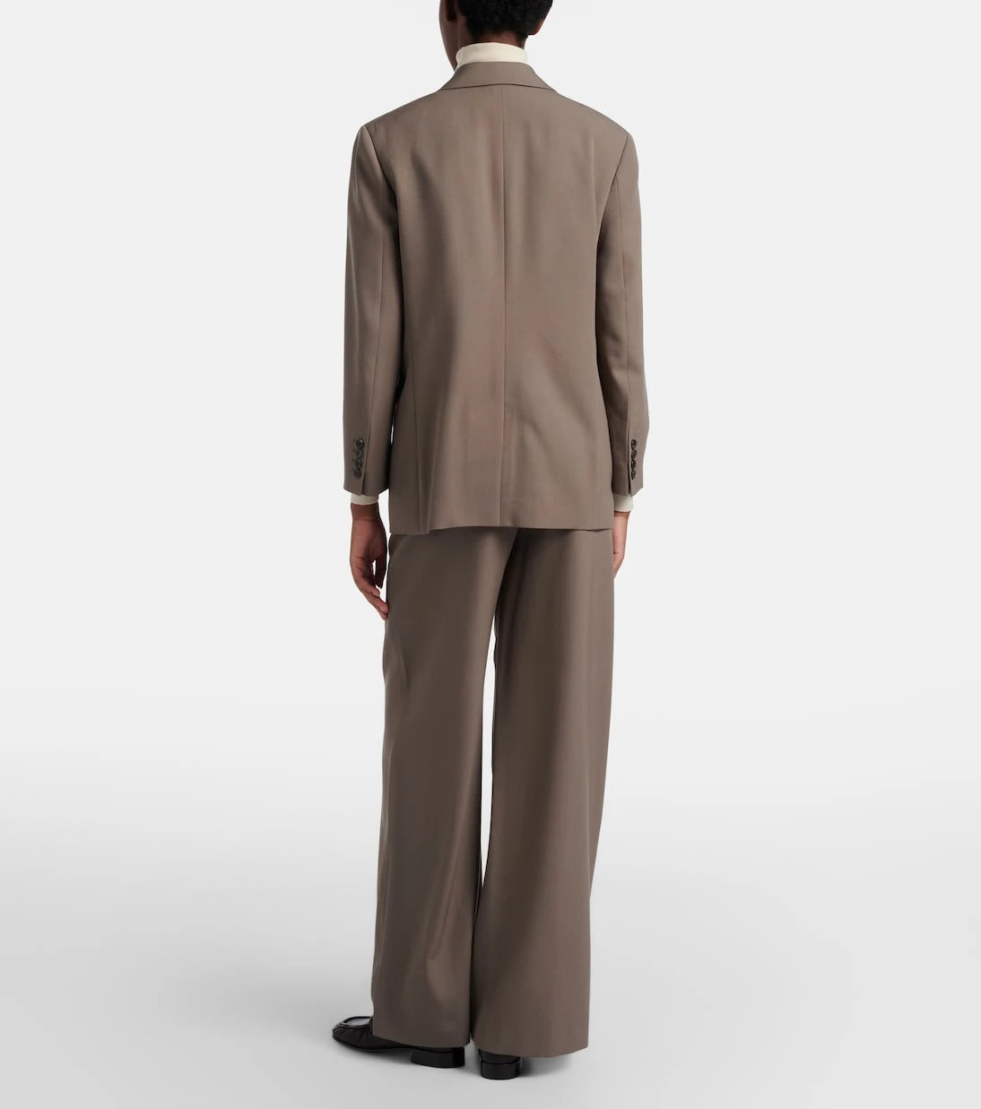The Row - Dender wool wide-leg pants