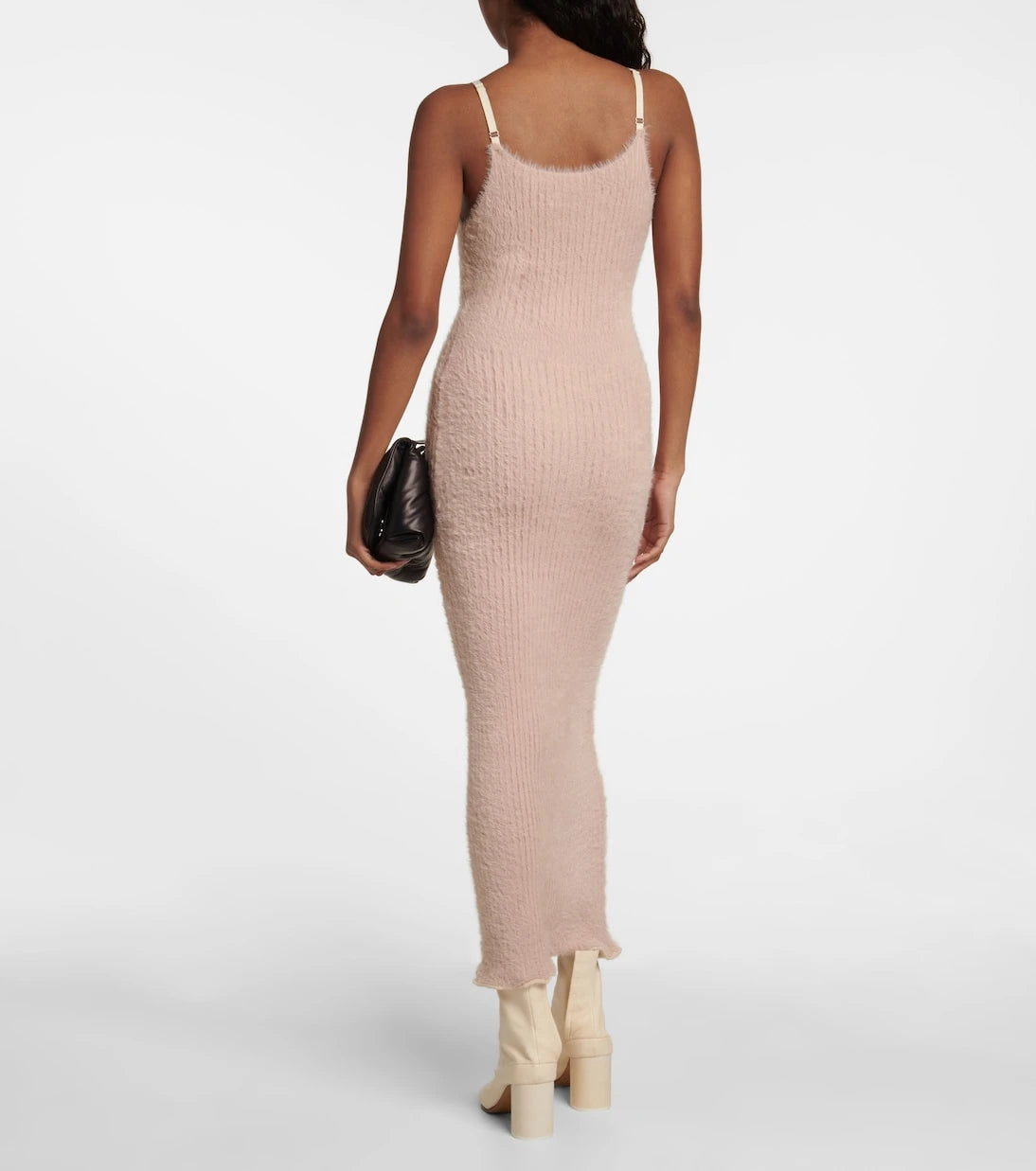 MM6 Maison Margiela - Ribbed-knit midi dress