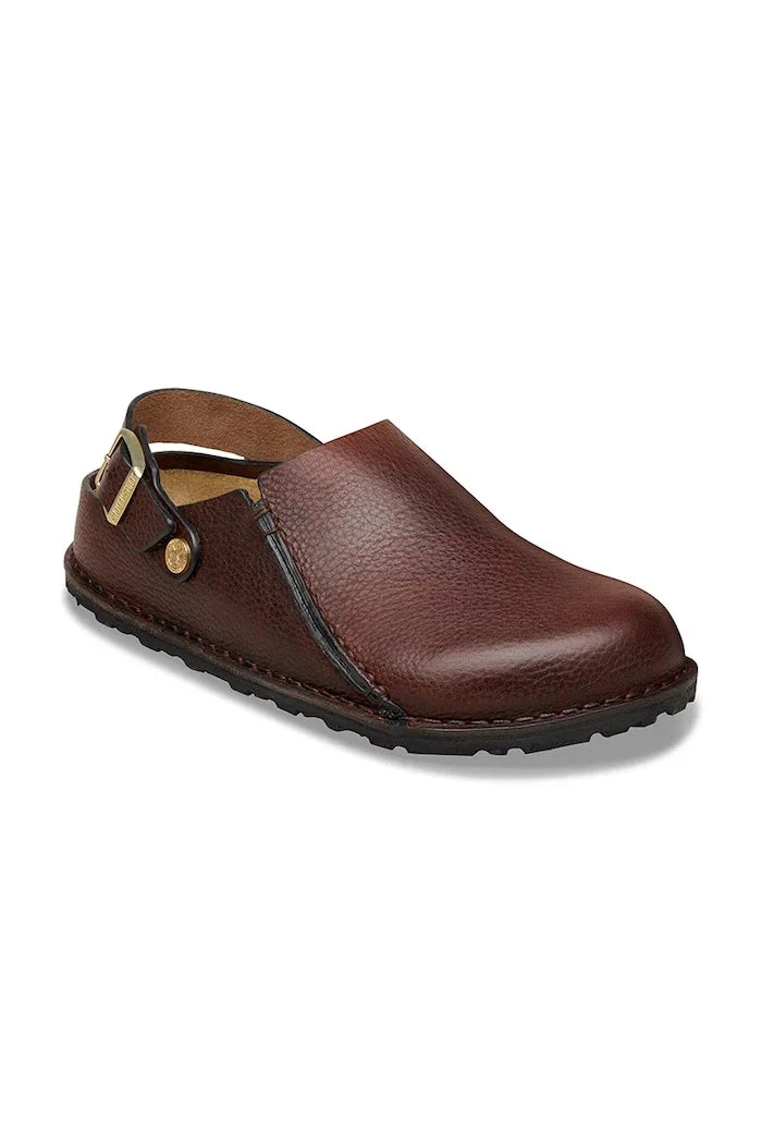 Birkenstock чехли сабо мъжки от кожа Lutry