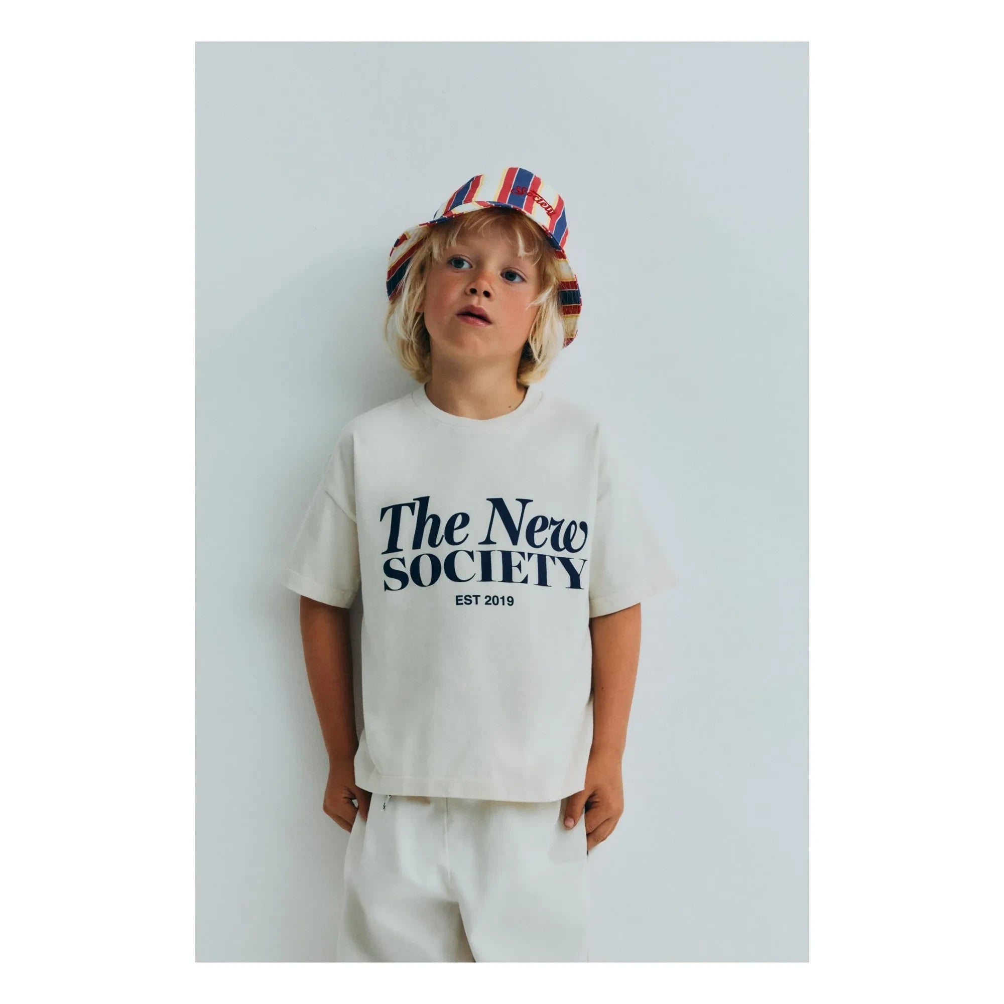the new society - Bonsai T-shirt | Ecru