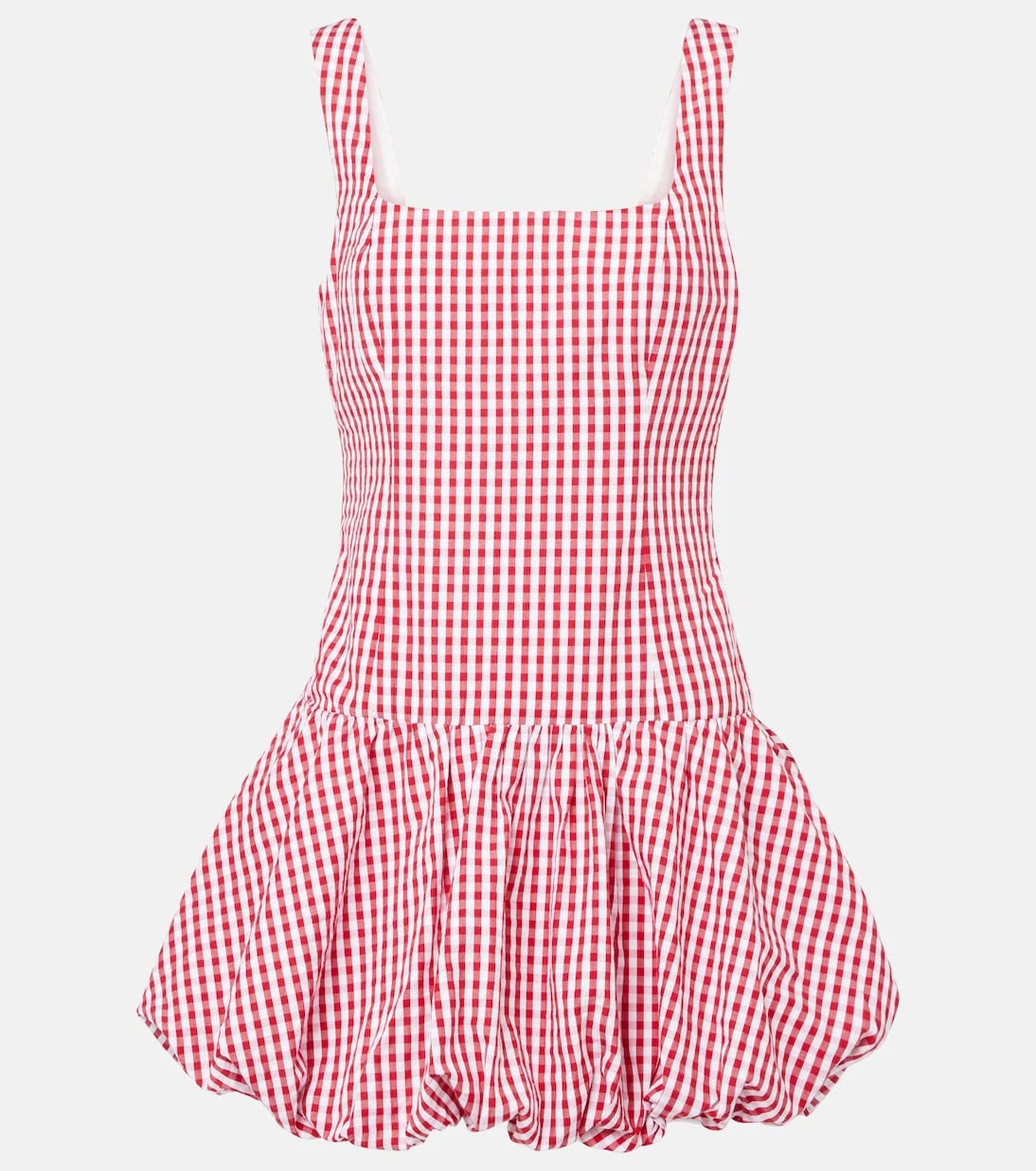 Faithfull - Charlene gingham cotton poplin minidress