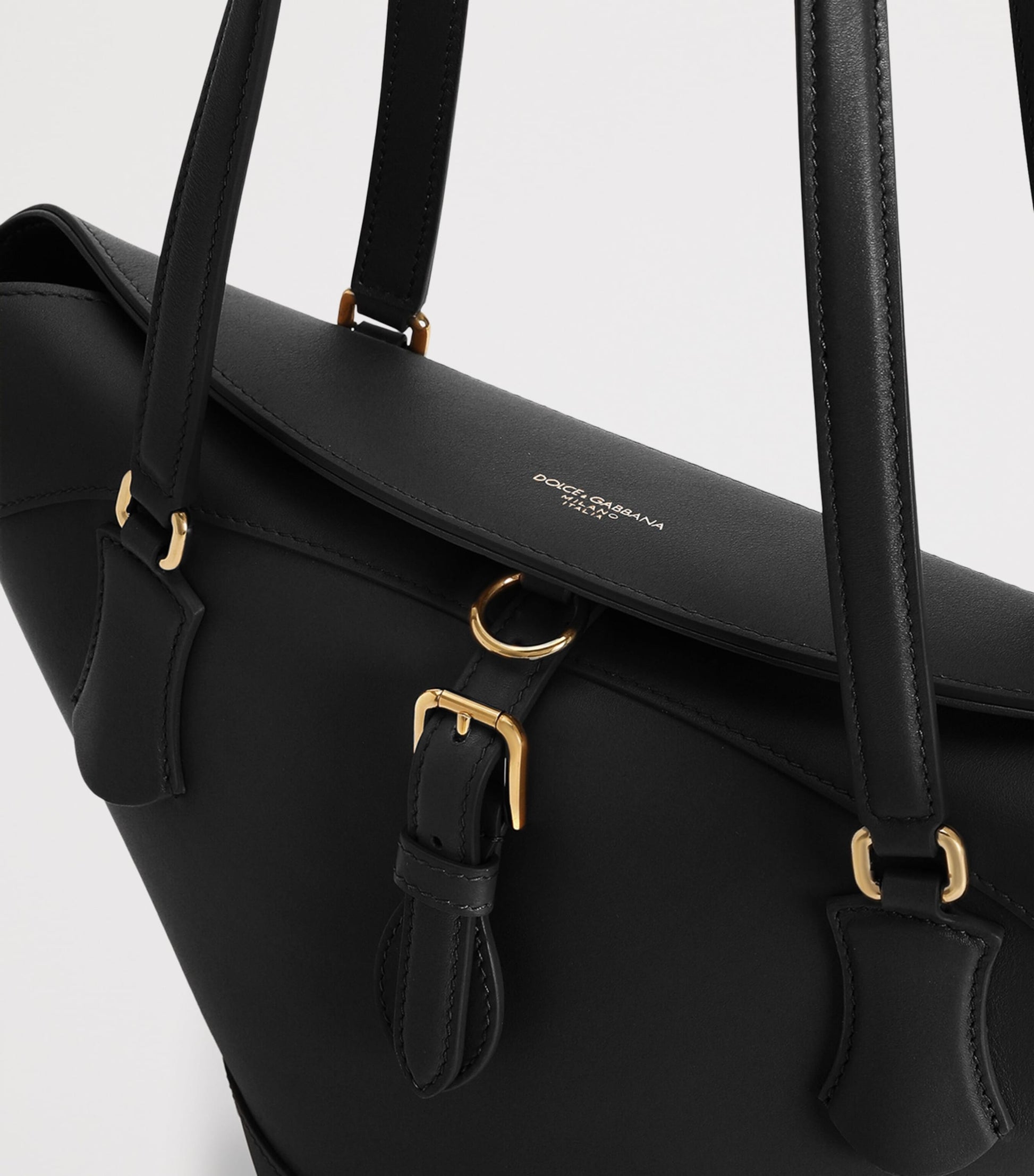 Dolce & Gabbana Leather Capri Shoulder Bag