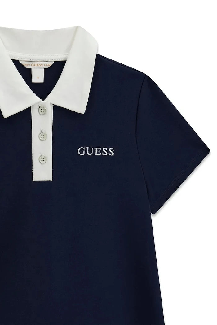 Guess рокля с вискоза