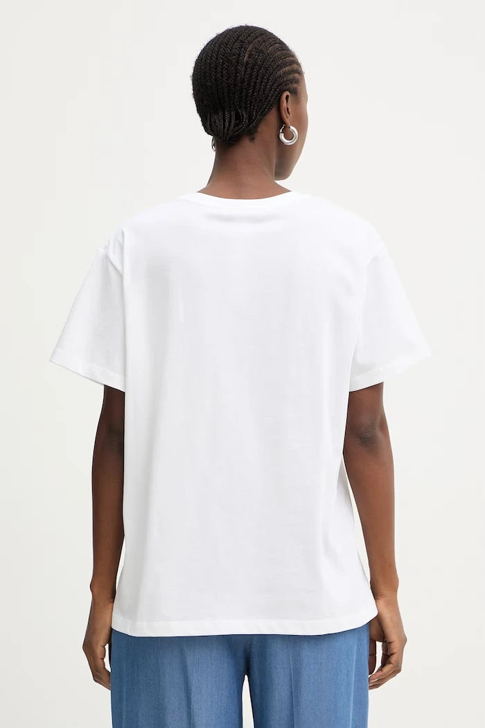 Twinset basic kadın pamuklu tişört
