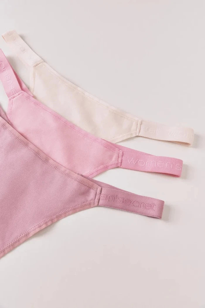 women'secret kadın tanga (3 adet)