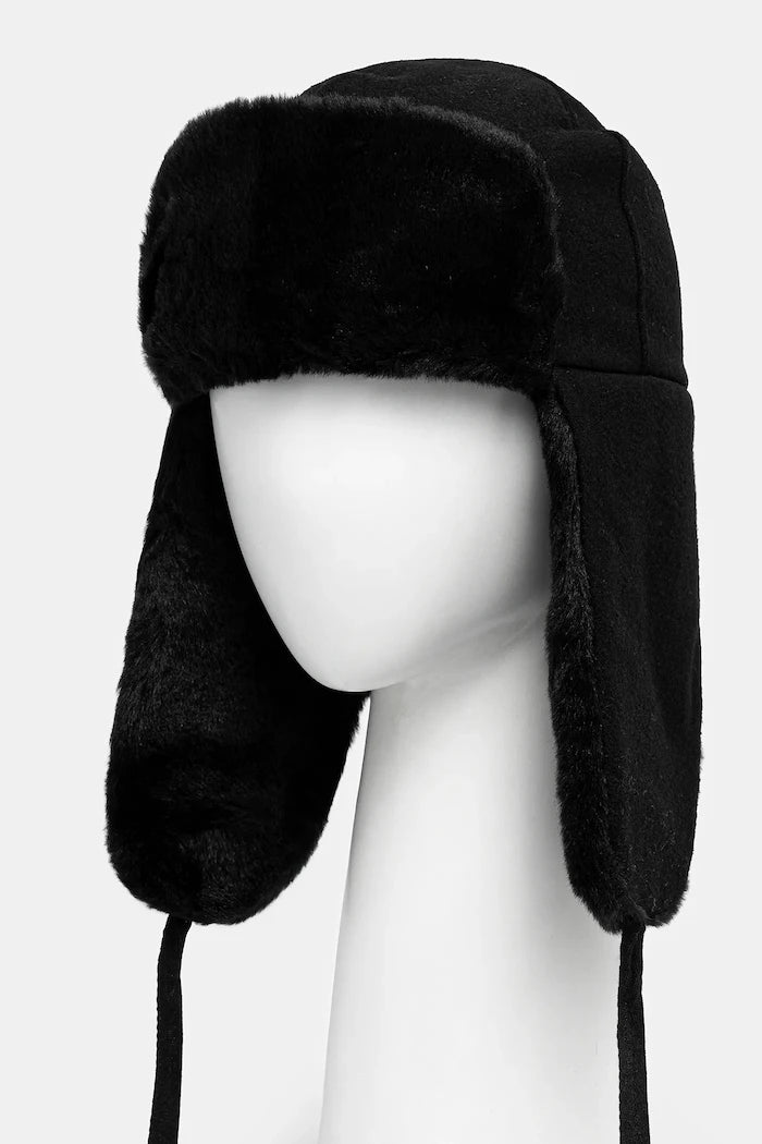 Kangol Wool Ushanka Yün Şapka