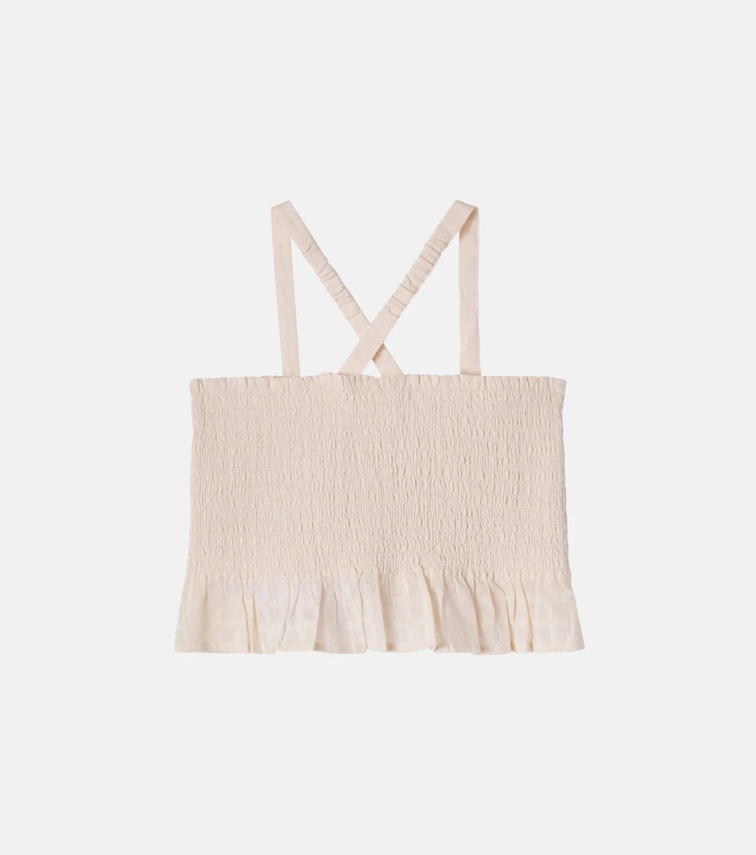 Louise Misha - Florentina smocked cotton top