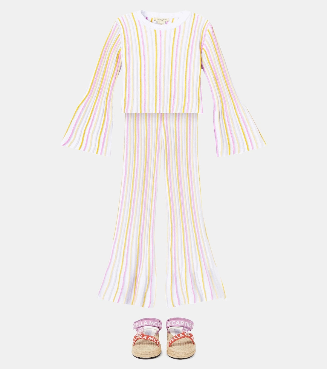 Stella McCartney Kids - Striped straight pants