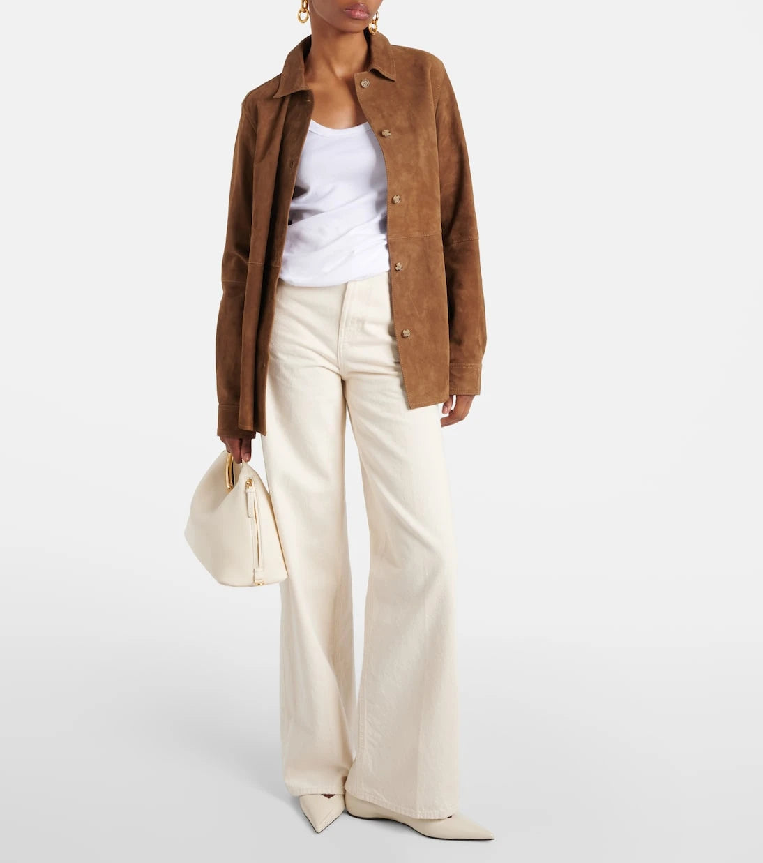 Toteme - Ribbed-knit cotton jersey top
