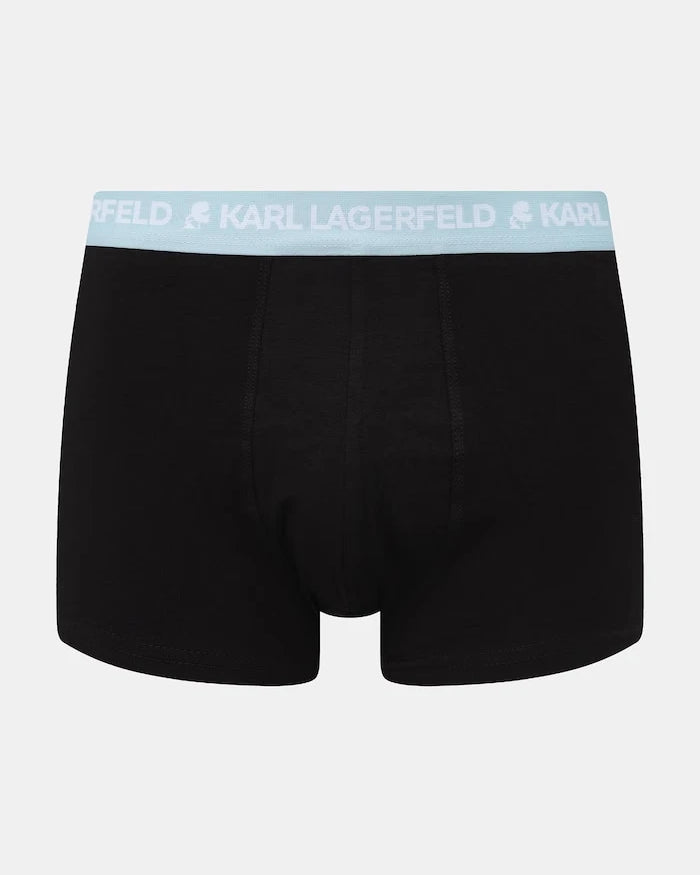 Karl Lagerfeld erkek pamuk ve elastan boxer 3'lü