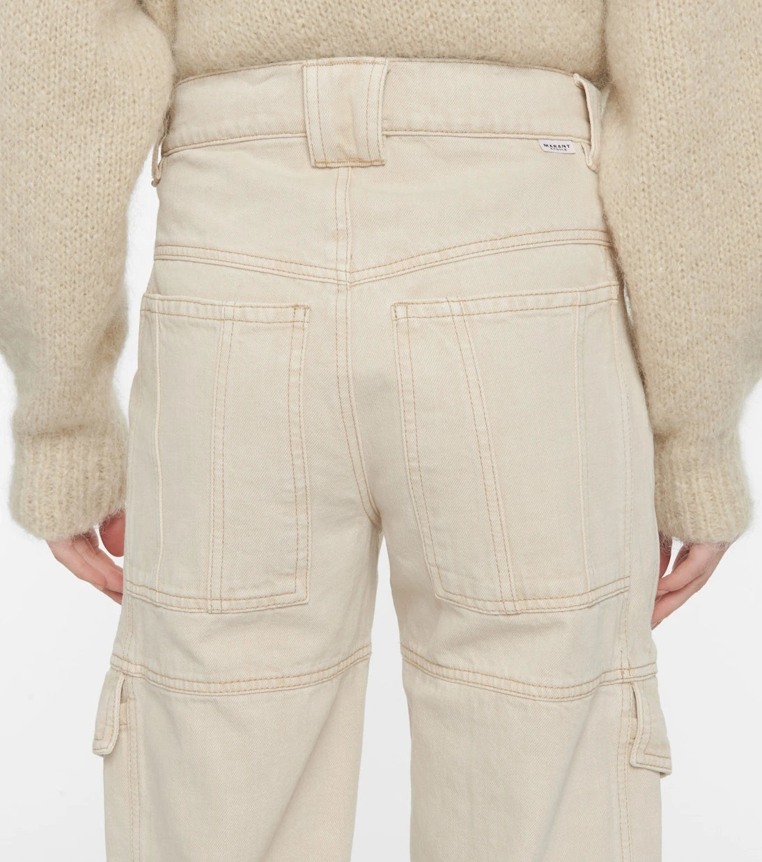 Marant Etoile - Vayoneo cargo straight jeans