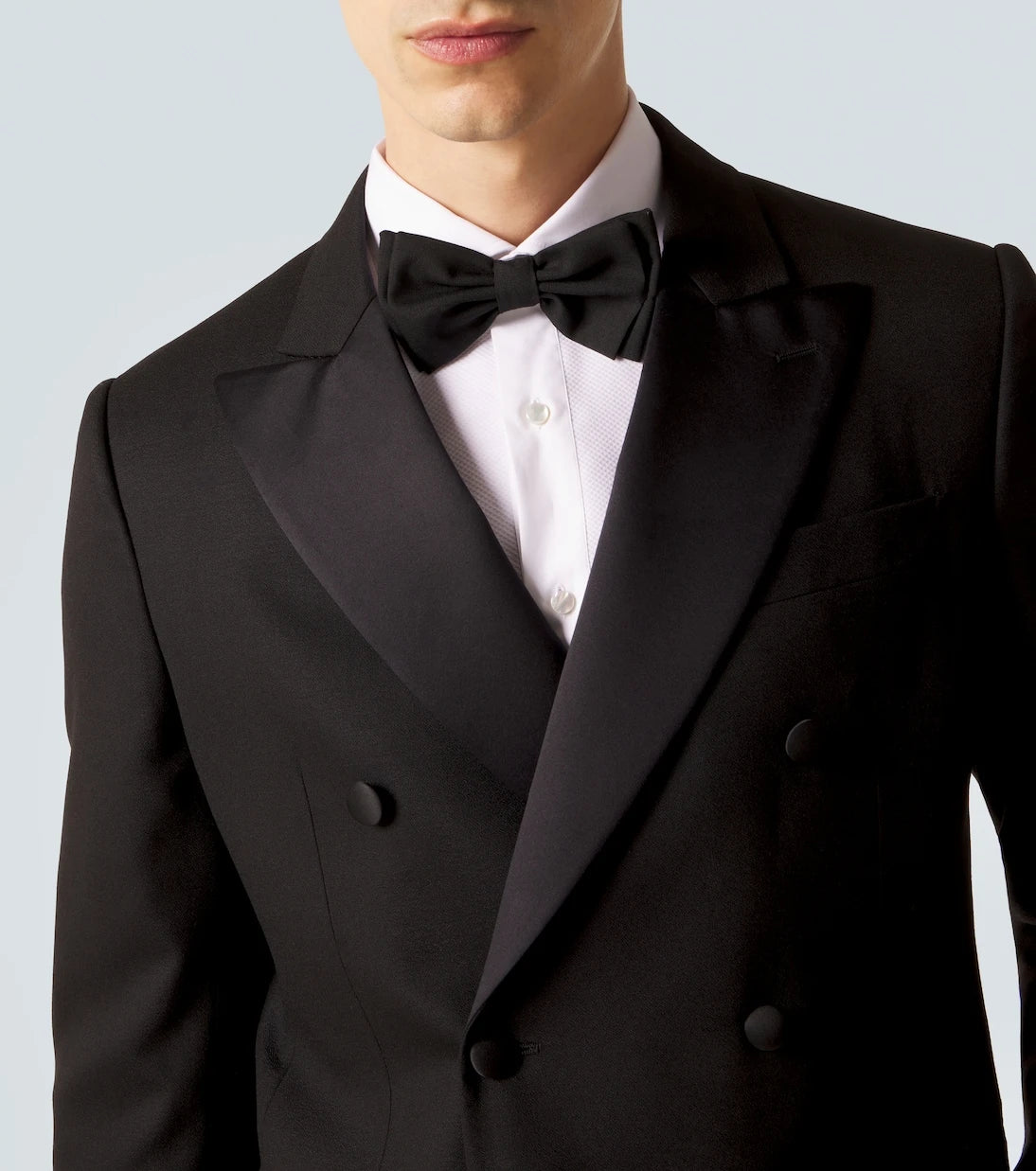 Lardini - Cotton poplin tuxedo shirt