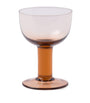 Prada Set of 2 Plinth Red Wine Glasses