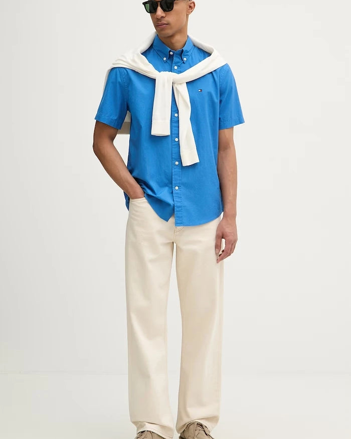 Tommy Hilfiger erkek pamuklu gömlek
