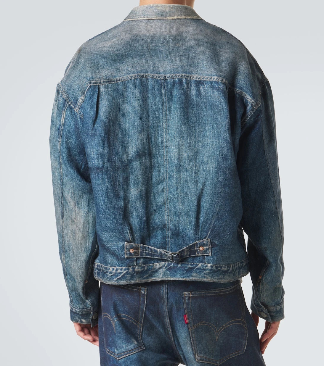 Junya Watanabe - x Levi's® trompe l'œil linen jacket