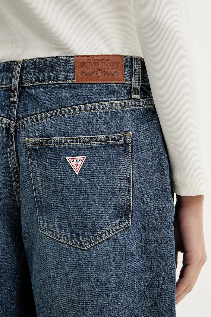 Дънков къс панталон Guess Jeans
