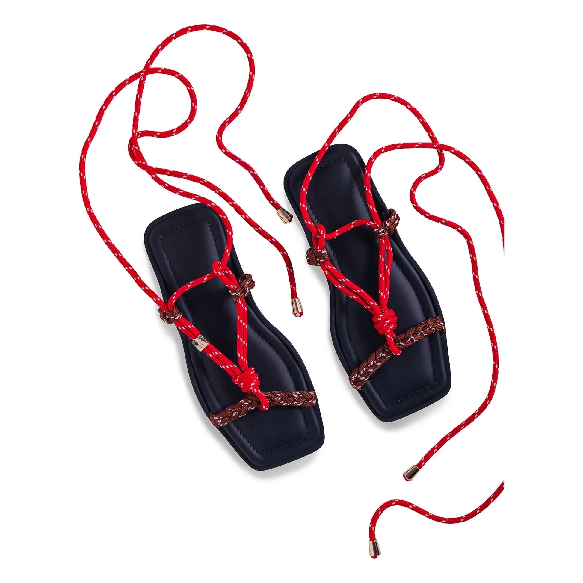 Flòwze - Flò Square Twin sandals | Red
