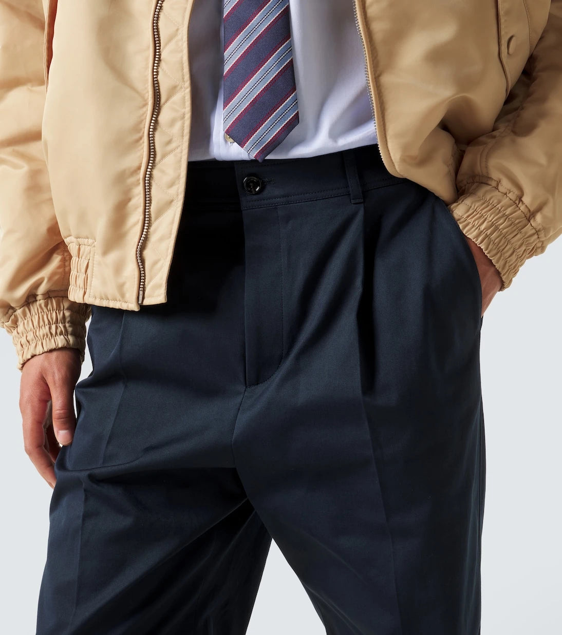 Valentino - Cotton straight pants