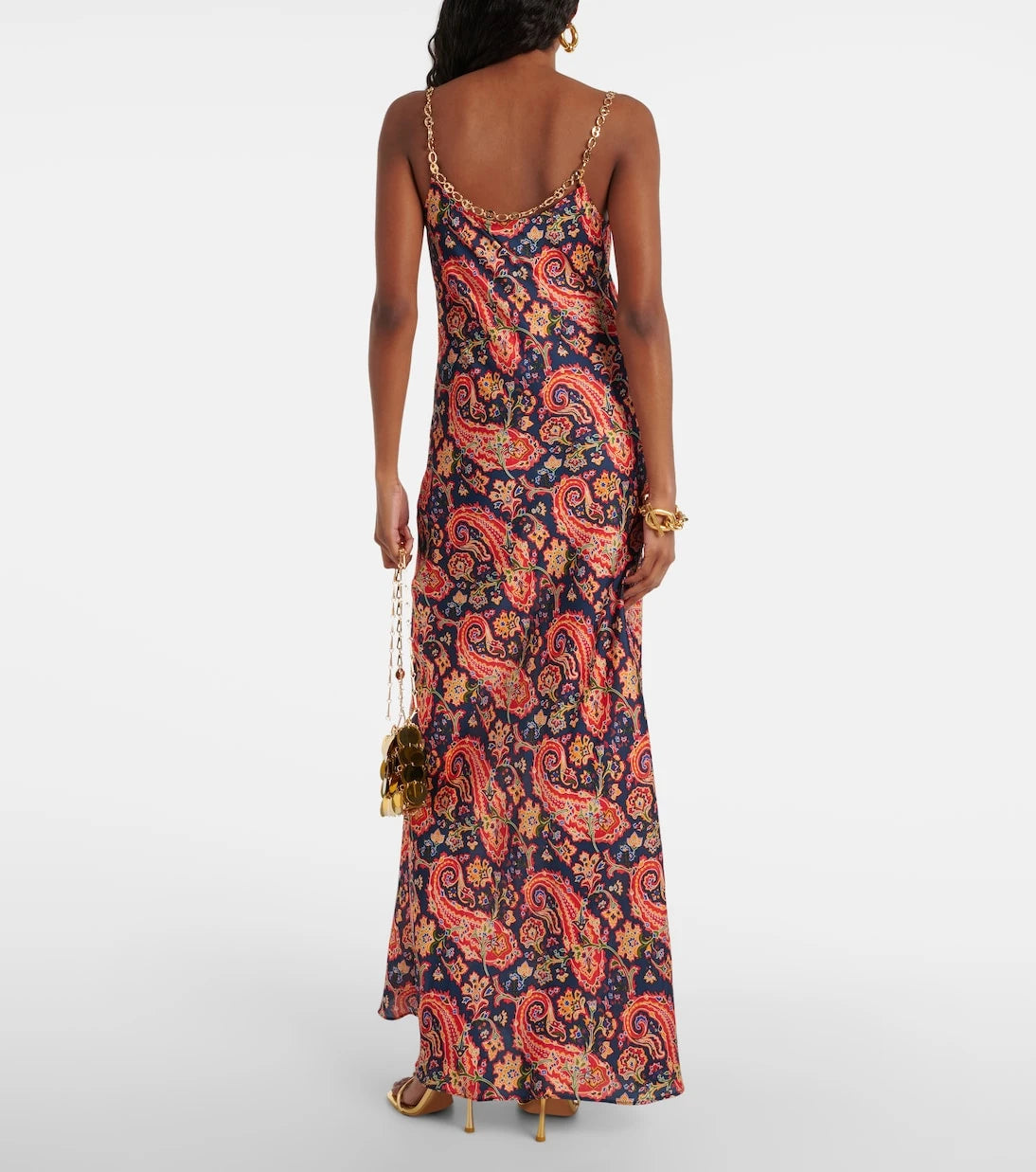 Rabanne - Paisley maxi dress